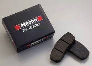 Колодки тормозные задние под 2-х поршневой суппорт (Ferodo 2500)